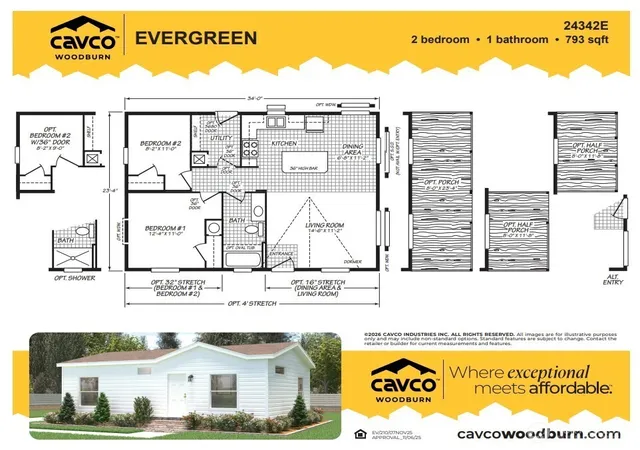 Photo 2 of Manufactured home for sale at 0 Atterberry Landing Evergreen #24342E, Sequim, WA 98382 | MLS# NWM2587876 | Listing updated on 2026-09-30