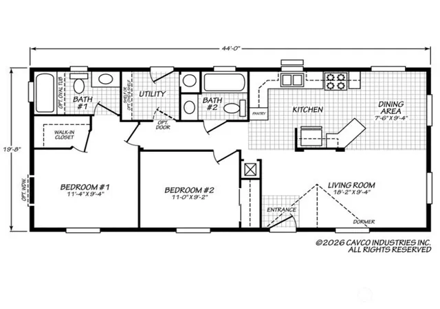 Photo 2 of Manufactured home for sale at 0 Atterberry Landing Evergreen #20442F, Sequim, WA 98382 | MLS# NWM2587880 | Listing updated on 2026-09-30