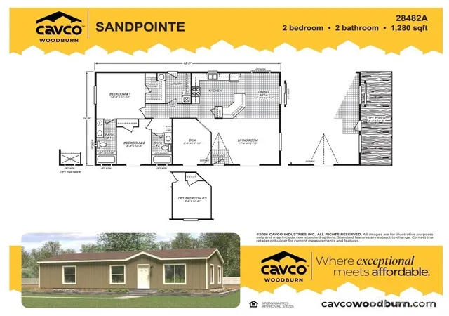 Photo 3 of Manufactured home for sale at 0 Atterberry Landing Sandpointe #28482A, Sequim, WA 98382 | MLS# NWM2587885 | Listing updated on 2026-09-30