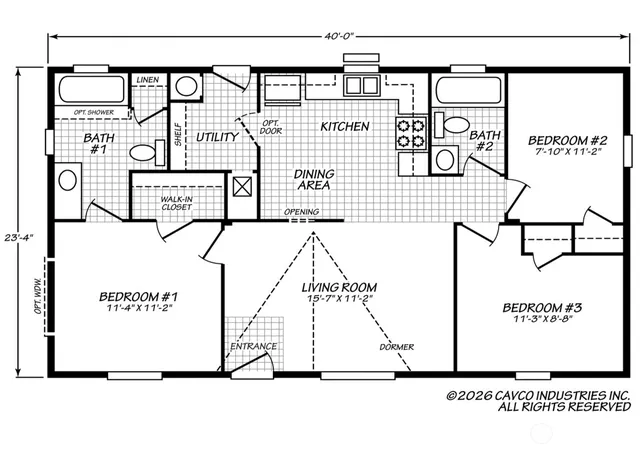 Photo 2 of Manufactured home for sale at 0 Atterberry Landing Evergreen #24403E, Sequim, WA 98382 | MLS# NWM2588027 | Listing updated on 2026-09-30