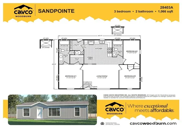 Photo 2 of Manufactured home for sale at 0 Atterberry Landing Sandpointe #28403A, Sequim, WA 98382 | MLS# NWM2588028 | Listing updated on 2026-09-30