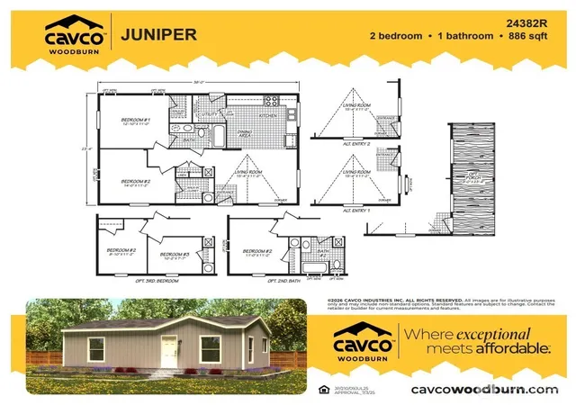 Photo 2 of Manufactured home for sale at 0 Atterberry Landing Juniper #24382R, Sequim, WA 98382 | MLS# NWM2588034 | Listing updated on 2026-09-30