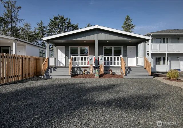 Photo 1 of Single family home for sale at 627  D Sunset Ave Ne, Ocean Shores, WA 98569 | MLS# NWM2588840 | Listing updated on 2026-10-01