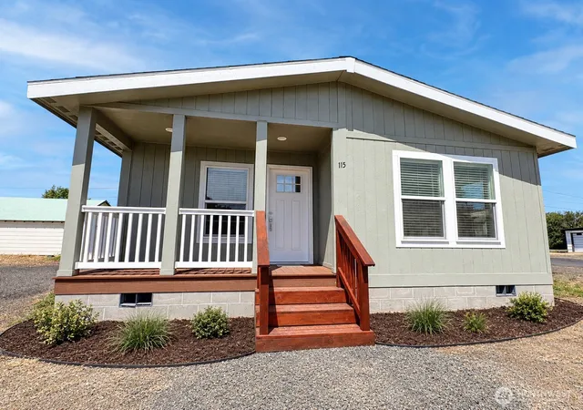 Photo 1 of Manufactured home for sale at 115 Ne Cole St, Wilbur, WA 99185 | MLS# NWM2588968 | Listing updated on 2026-10-01