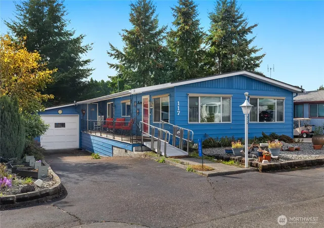 Photo 1 of Manufactured home for sale at 9101 Steilacoom Rd Se #117, Olympia, WA 98513 | MLS# NWM2589761 | Listing updated on 2026-10-01