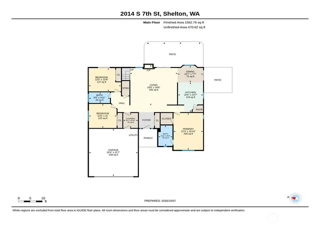 Photo 3 of Single family home for sale at 2014 S 7th Street, Shelton, WA 98584 | MLS# NWM2592261 | Listing updated on 2026-10-09