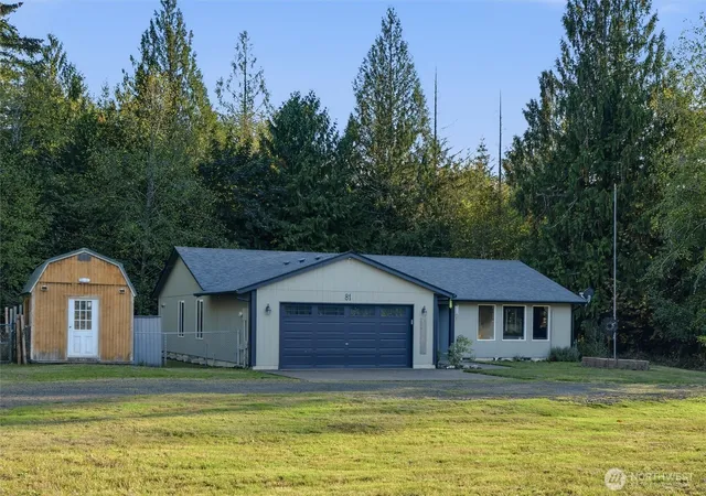Photo 1 of Single family home for sale at 81 E Wokojance Ln, Shelton, WA 98584 | MLS# NWM2593930 | Listing updated on 2026-10-14
