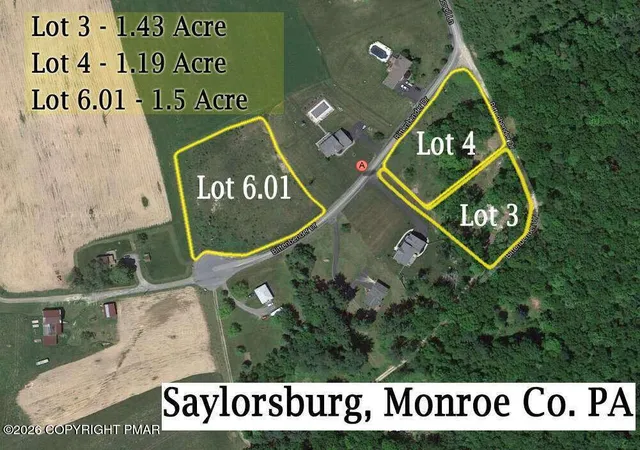 Homes for sale in Saylorsburg, PA | Lot 3 & 4 Bittenbender Dr, Saylorsburg, PA 18353 | MLS# PM-140084