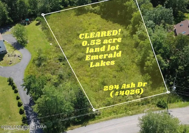 Photo 1 of Land for sale at 294 Ash Dr, Long Pond, PA 18334 | MLS# PM-143358 | Listing updated on 2026-09-07