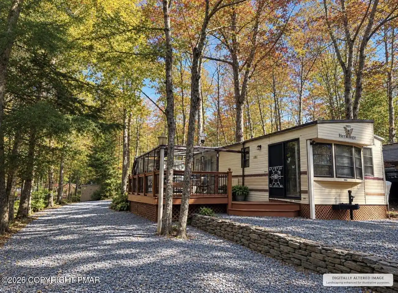 Photo 1 of Manufactured home for sale at 107 Glenwood Ln #1855, Milford, PA 18337 | MLS# PM-145925 | Listing updated on 2026-10-29