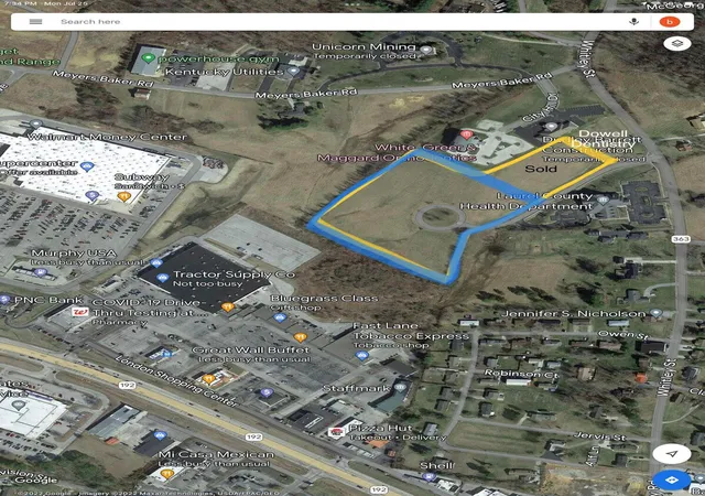 Photo 2 of Land for sale at 530 Whitley (jordan Ave) Lot 3 St, London, KY 40741 | MLS# 23015612 | Listing updated on 2026-01-14