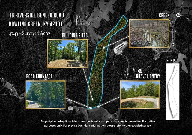 Homes for sale in Bowling Green, KY | 1B Riverside Benleo Rd, Bowling Green, KY 42101 | MLS# 24007953