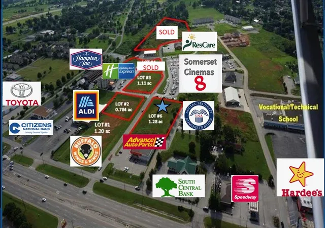 Photo 1 of Land for sale at 60 Mercury Blvd, Somerset, KY 42501 | MLS# 20116996 | Listing updated on 2026-07-23