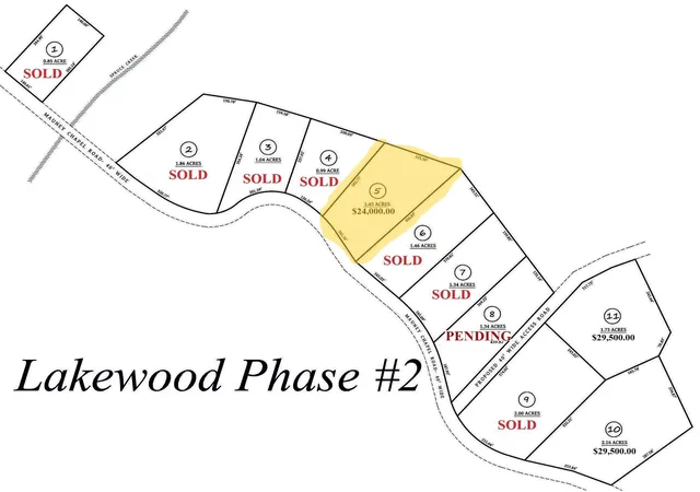 1st image of P 2 Lot #5 Mauney Chapel Road Road, Corbin, KY 40701 | MLS# 22012026