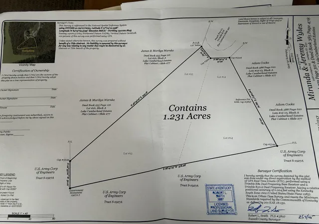 Photo 4 of Land for sale at Lots 14-15 Peach Tree Ln, Russell Springs, KY 42642 | MLS# 25006146 | Listing updated on 2025-09-12