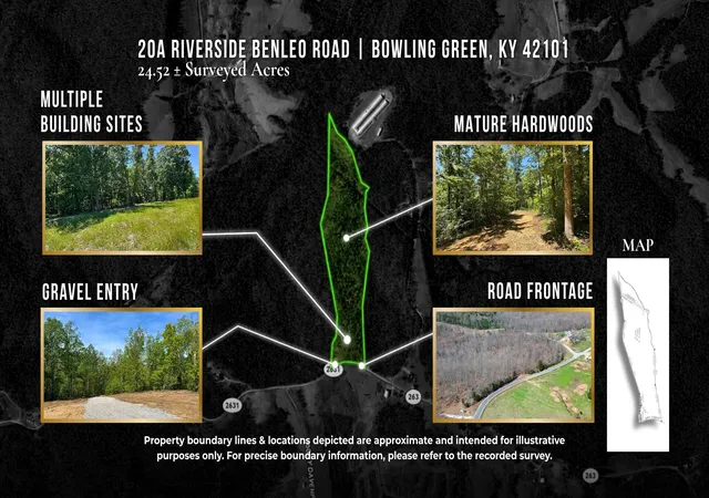 Photo 3 of Land for sale at 20a Riverside Benleo Rd, Bowling Green, KY 42101 | MLS# 26005056 | Listing updated on 2026-09-14