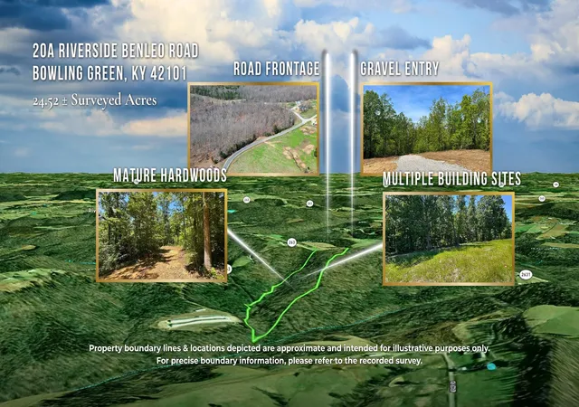 Photo 3 of Land for sale at 20a Riverside Benleo Rd, Bowling Green, KY 42101 | MLS# 26005056 | Listing updated on 2026-09-14