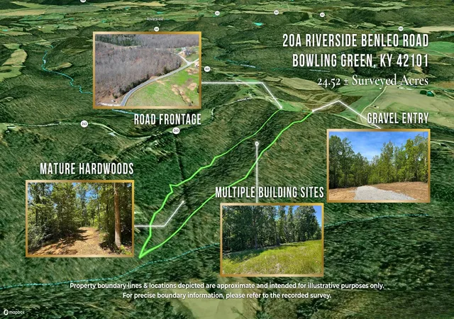 Photo 4 of Land for sale at 20a Riverside Benleo Rd, Bowling Green, KY 42101 | MLS# 26005056 | Listing updated on 2026-09-14