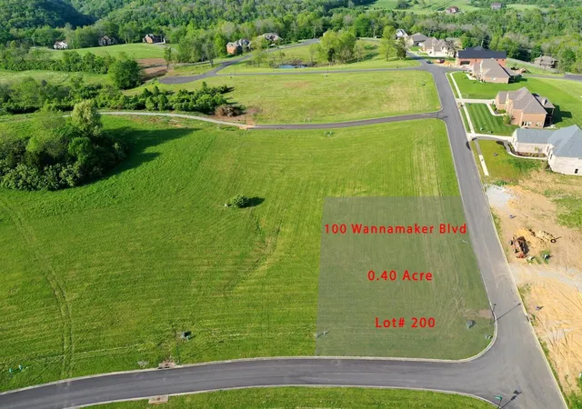 Photo 2 of Land for sale at 100 Wannamaker Blvd #Lot 186, Richmond, KY 40475 | MLS# 26004468 | Listing updated on 2026-09-24