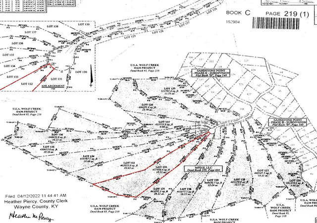 Photo 4 of Land for sale at 132 Sandstone Point Trl, Monticello, KY 42633 | MLS# 26005111 | Listing updated on 2026-03-16