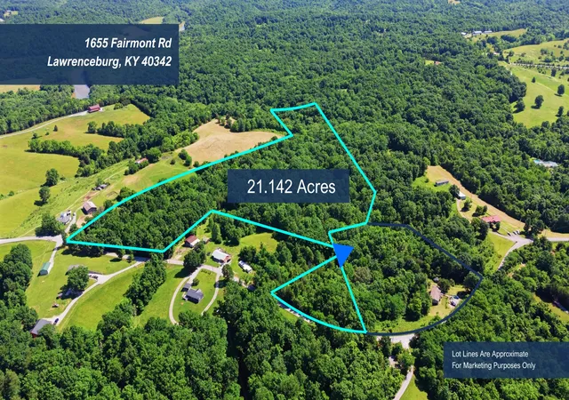 Homes for sale in Lawrenceburg, KY | 1655 Fairmont Rd #Tract 2, Lawrenceburg, KY 40342 | MLS# 26013066