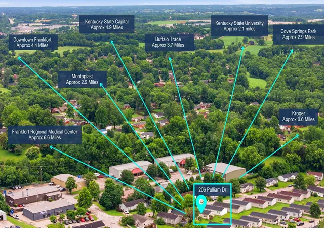 Homes for sale in Frankfort, KY | 206 Pulliam Dr, Frankfort, KY 40601 | MLS# 26014374