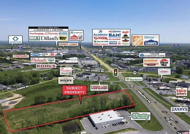 Photo 2 of Land for sale at 5269 Hinkleville Rd, Paducah, KY 42001 | MLS# 26016821 | Listing updated on 2026-09-10