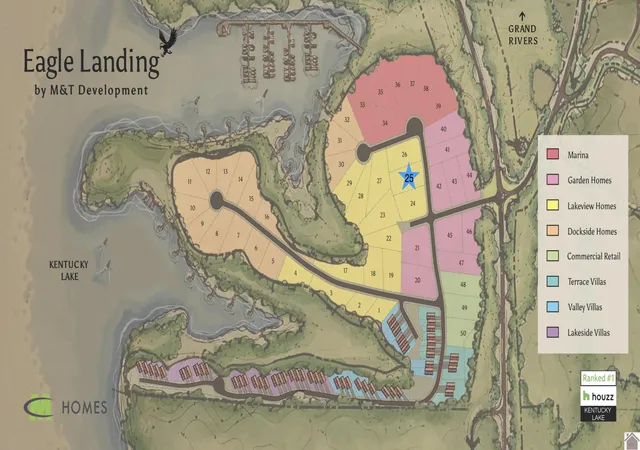 Homes for sale in Grand Rivers, KY | 725 Eagle Resort Rd #LOT 25, Grand Rivers, KY 42045 | MLS# 26016345