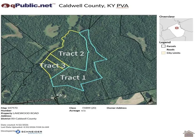 Homes for sale in Princeton, KY | 406 Lakewood Rd #Tract 1, Princeton, KY 42445 | MLS# 26016693