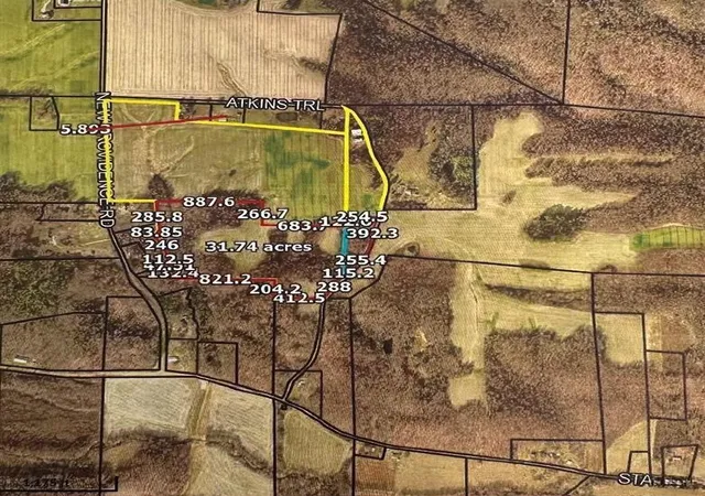 Photo 3 of Land for sale at 0 Atkins Trl, Hazel, KY 42049 | MLS# 26017709 | Listing updated on 2026-07-11