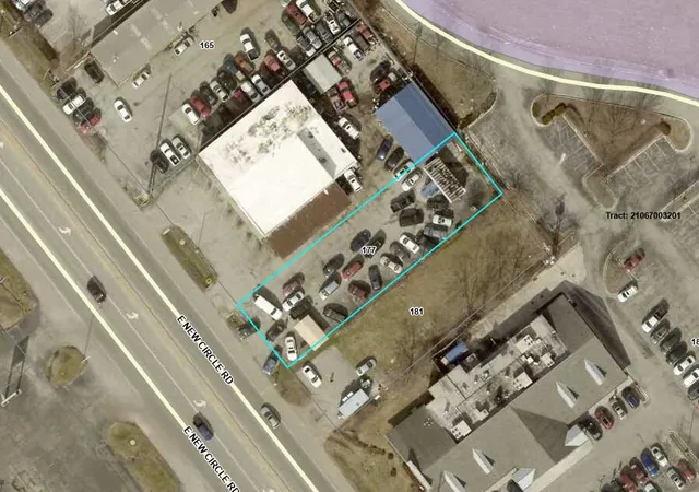 Land for sale at 177 E New Cir Rd, Lexington, KY 40505 | MLS# 26018535