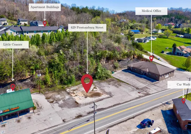 Photo 2 of Land for sale at 629 Prestonsburg St, West Liberty, KY 41472 | MLS# 26019286 | Listing updated on 2026-07-21
