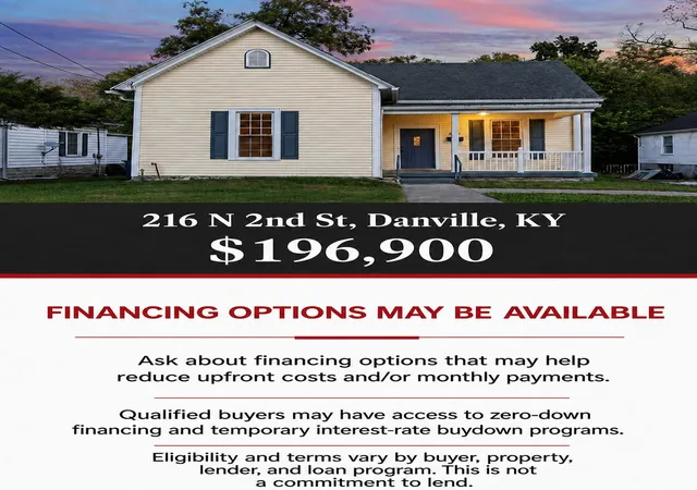 Photo 3 of Sale Pending at 216 N 2nd Street, Danville, KY 40422 | MLS# 26019347 | Listing updated on 2026-10-07