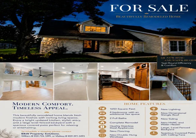 Photo 2 of Single family home for sale at 3148 Beaver Crk Dr, Lexington, KY 40517 | MLS# 26021432 | Listing updated on 2026-09-14