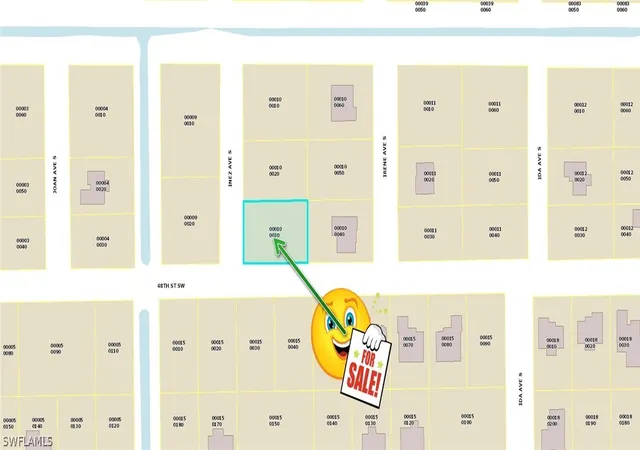 Photo 1 of Land for sale at 4705 Inez Ave S, Lehigh Acres, FL 33976 | MLS# 221040944 | Listing updated on 2025-11-07