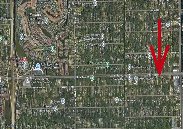 Land for sale at 44Xx Pine Ridge Rd, Naples, FL 34119 | MLS# 225065452 | Listing updated on 2025-08-06