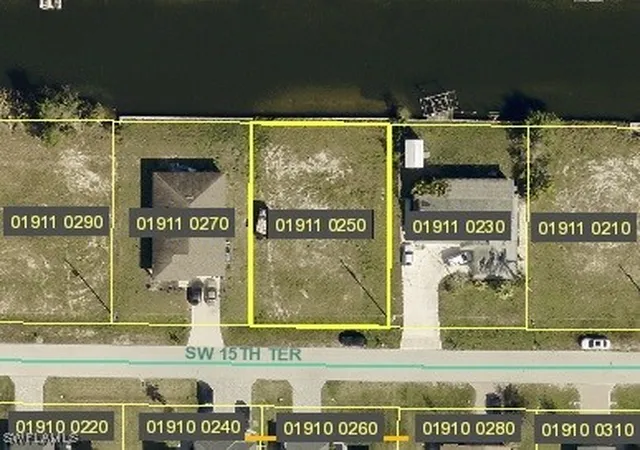 Photo 1 of Land for sale at 601 Sw 15th Ter, Cape Coral, FL 33991 | MLS# 224092829 | Listing updated on 2025-12-17
