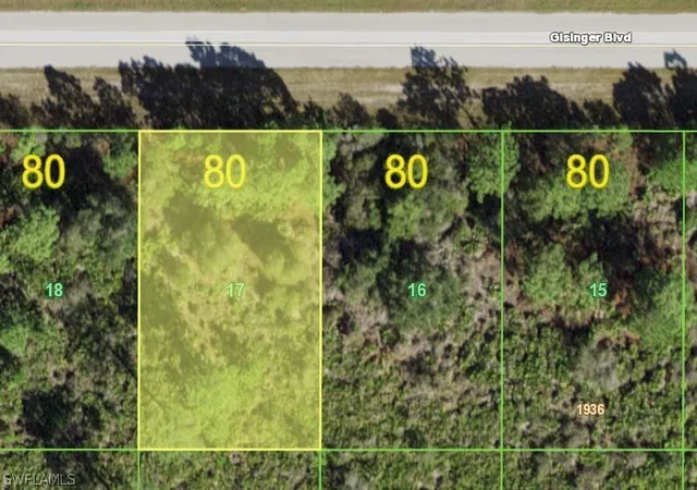 Photo 1 of Land for sale at 12173 Gisinger Blvd, Port Charlotte, FL 33981 | MLS# 222037512 | Listing updated on 2026-02-09
