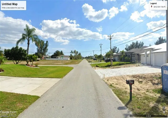 Photo 3 of Land for sale at 3412 Sw 11th Pl, Cape Coral, FL 33914 | MLS# 222083370 | Listing updated on 2026-03-02