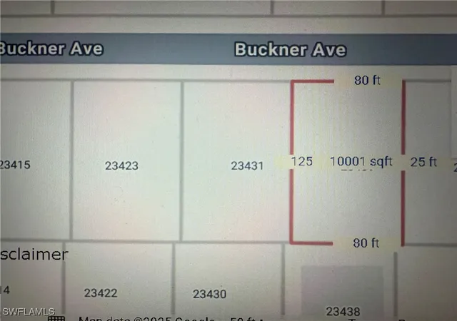 Photo 2 of Land for sale at 23439 Buckner Ave, Port Charlotte, FL 33980 | MLS# 225004544 | Listing updated on 2025-12-10