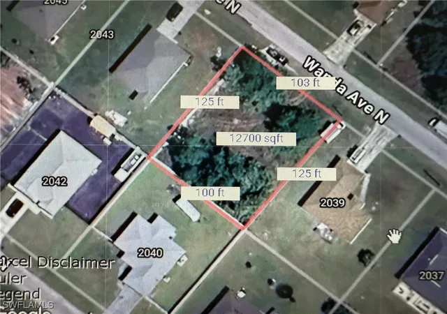 Photo 1 of Land for sale at 2041 Wanda Ave N, Lehigh Acres, FL 33971 | MLS# 225004446 | Listing updated on 2025-12-10