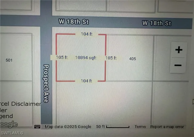 Photo 3 of Land for sale at 407 W 18th Street, Lehigh Acres, FL 33972 | MLS# 225004475 | Listing updated on 2025-12-10