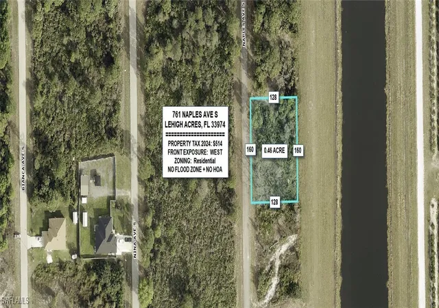 Photo 1 of Land for sale at 761 Naples Ave S, Lehigh Acres, FL 33974 | MLS# 225020726 | Listing updated on 2026-05-02