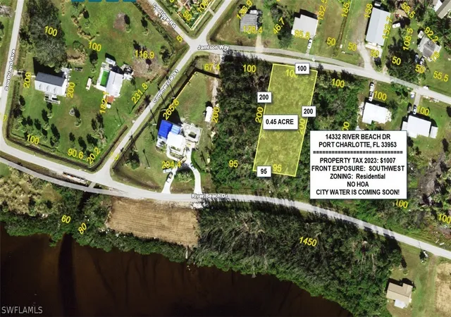 Photo 1 of Land for sale at 14332 River Beach Dr, Port Charlotte, FL 33953 | MLS# 224027047 | Listing updated on 2026-05-02