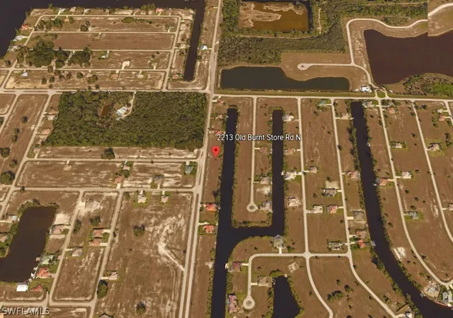 Photo 3 of Land for sale at 2213 Old Burnt Store Rd N, Cape Coral, FL 33993 | MLS# 221018589 | Listing updated on 2026-04-14