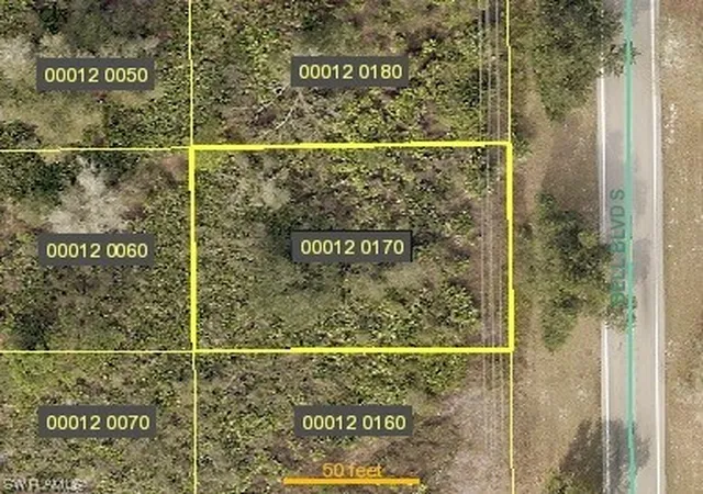 Photo 1 of Land for sale at 322 Bell Blvd S, Lehigh Acres, FL 33974 | MLS# 221051388 | Listing updated on 2025-06-11