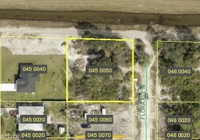 Photo 1 of Land for sale at 4607 Flora Ave N, Lehigh Acres, FL 33971 | MLS# 225037384 | Listing updated on 2026-06-02
