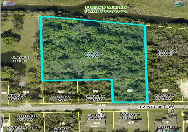 Photo 2 of Land for sale at 3414 32nd Street W, Lehigh Acres, FL 33971 | MLS# 225036213 | Listing updated on 2026-06-30