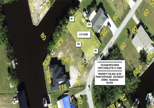 Photo 1 of Land for sale at 136 Danforth Dr, Punta Gorda, FL 33980 | MLS# 225043305 | Listing updated on 2026-05-02