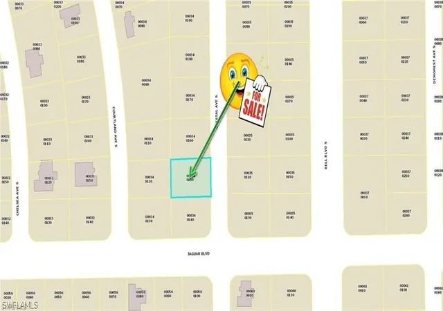 Photo 1 of Land for sale at 766 Crystal Ave S, Lehigh Acres, FL 33974 | MLS# 222053255 | Listing updated on 2026-07-01